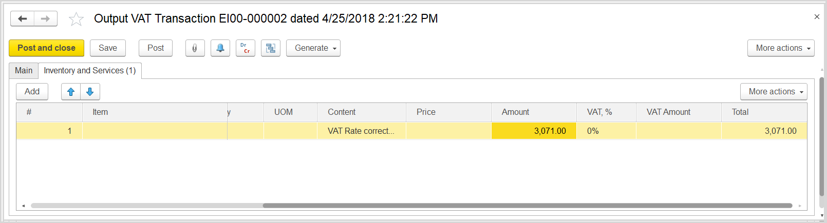 FirstBit User Guide > Case 3. Incorrect VAT rate in an invoice > 25-04-2018 14-21-44.png