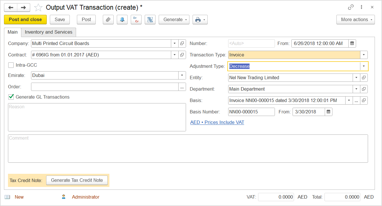 FirstBit User Guide > Case 3. Incorrect VAT rate in an invoice > image2023-8-24_10-15-28.png