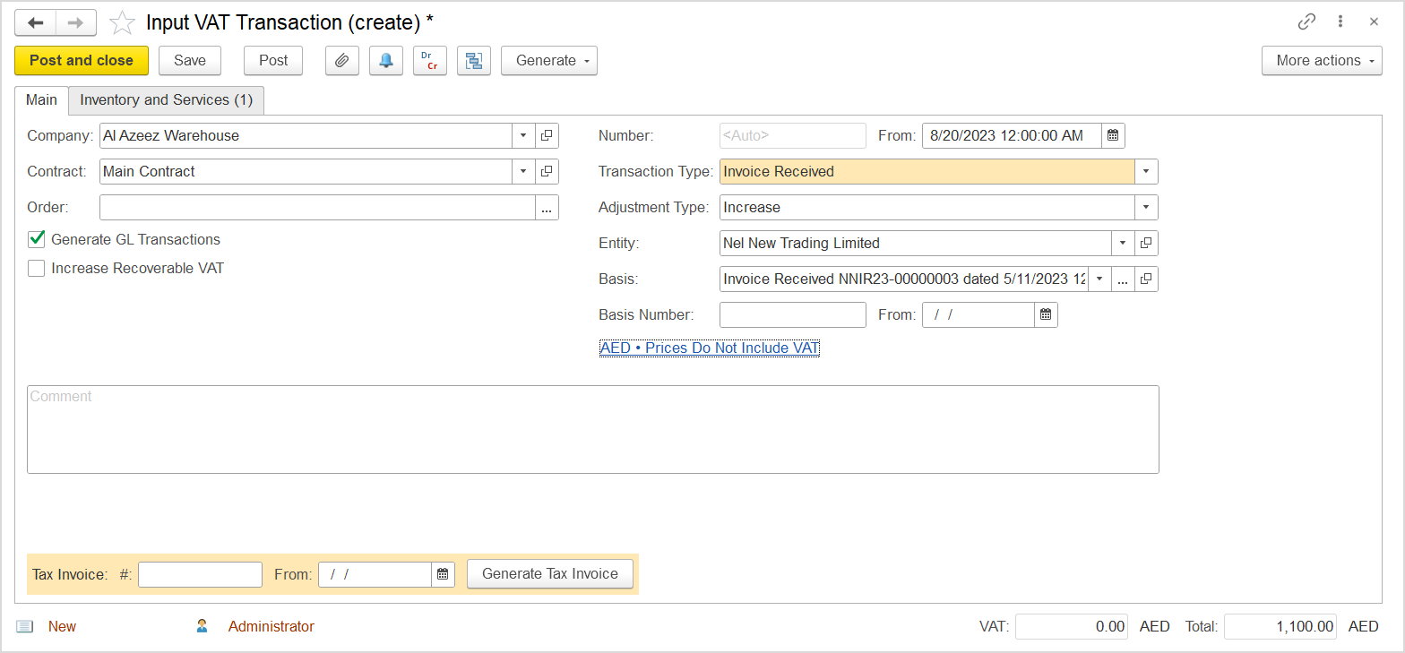 FirstBit User Guide > Case 7. Incorrect VAT Rate in an Invoice Received > image2023-8-24_10-20-8.png