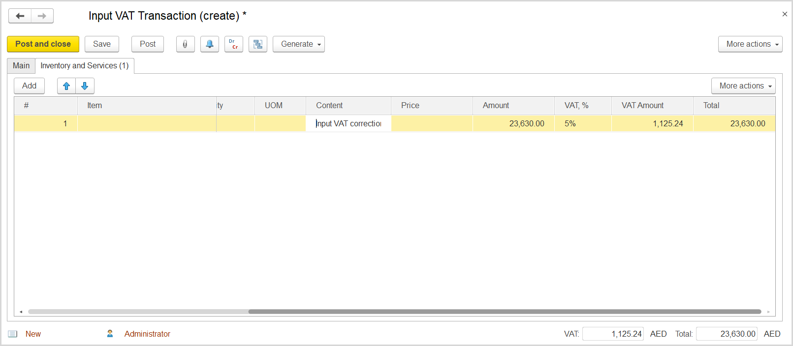 FirstBit User Guide > Case 2. If a tax invoice on taxable supplies is missing > image2018-4-23 14:21:29.png