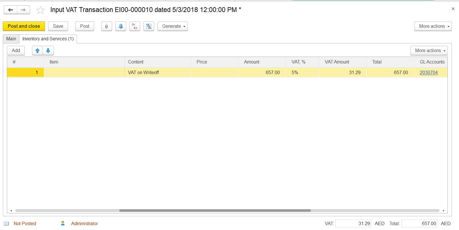FirstBit User Guide > Case 3. Adjusting input VAT when notified about written off bad debt > image2018-5-4 17:8:14.png