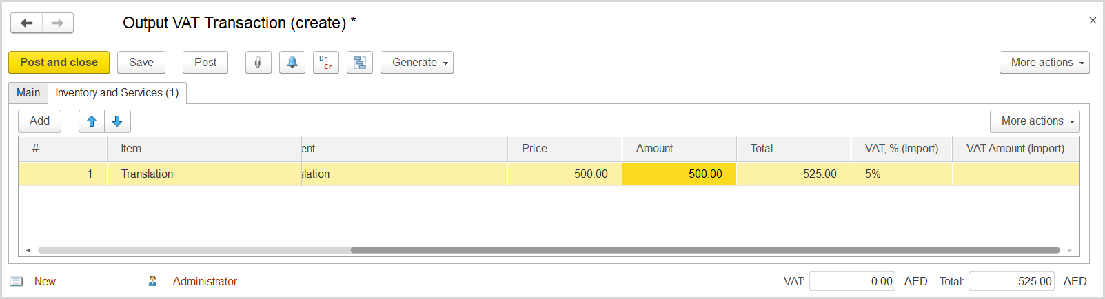 FirstBit User Guide > Case 4. Reverse сharge on service purchased by an employee > image2018-4-27 11:52:28.png