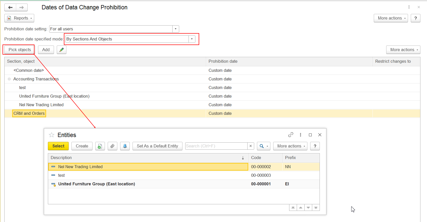 Date of Data Change Prohibition tool (For release 2.1.1.32 and lower ...