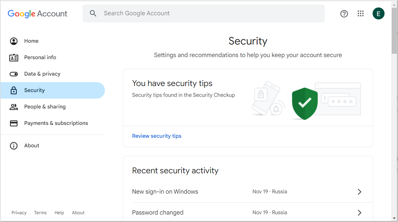 FirstBit User Guide > Configuring a Gmail account > image2023-11-26_23-4-36.png