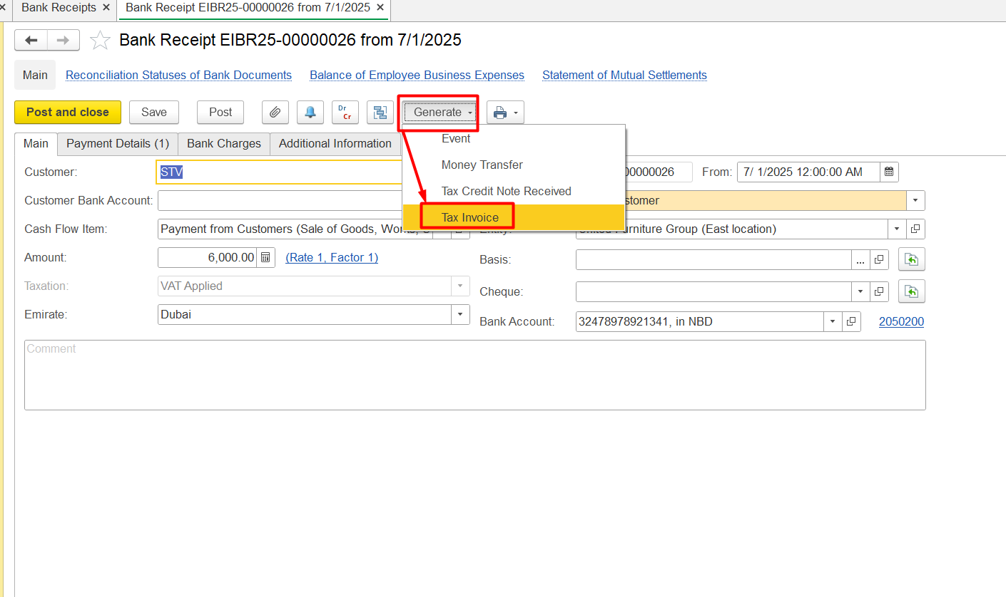 FirstBit User Help > Description of offsetting an advance tax invoice and an invoice > image2025-7-21_15-42-2.png