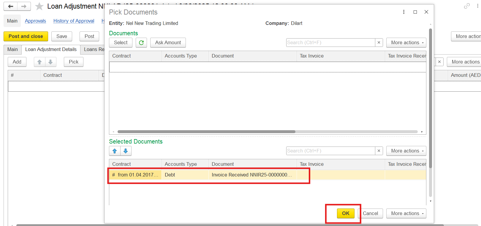 FirstBit User Help > Purchase of Fixed Assets (Vehicle) on Bank Credit > image2025-8-27_13-10-25.png