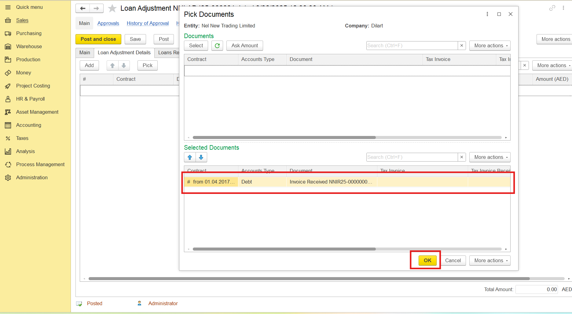 FirstBit User Help > Purchase of Fixed Assets (Vehicle) on Bank Credit > image2025-9-3_17-9-1.png