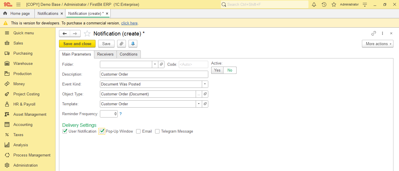 creating automatic pop-up reminders - caterease... Automatic pop-up notifications (messages about events, tasks) set up ...
